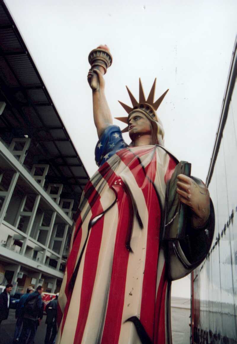 Lausitz 2001-Freiheitsstatue