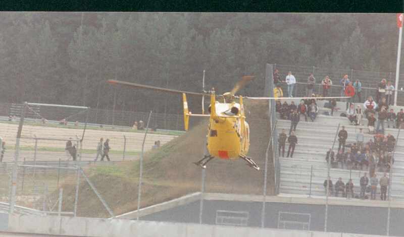Lausitz Zanardi Hubschrauber 2001