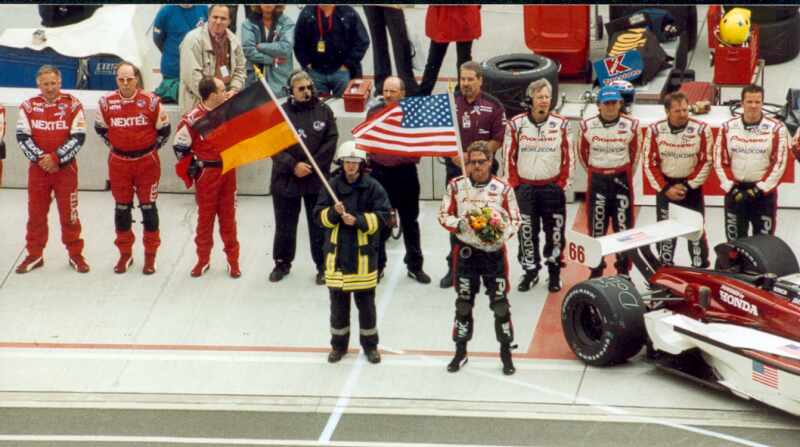 Lausitz Erffnungszeremonie ChampCar-Serie 2001