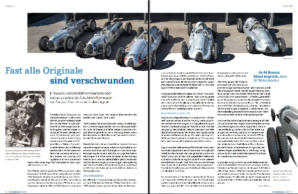 Artikel Motorjournalist 1 2013 Auto Union Rennwagen