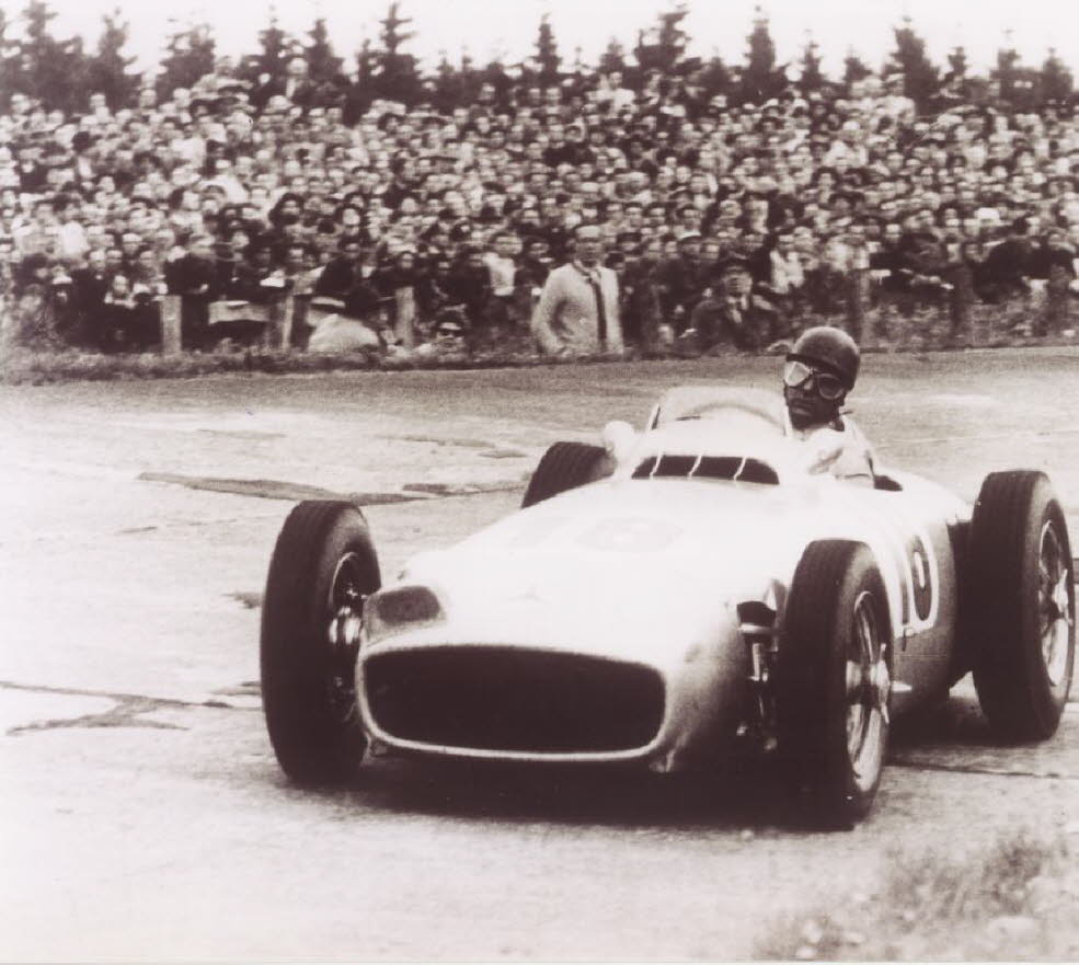 1 August 1954 Grosser Preis von Deutschland Manuel Fangio Mercedes W196