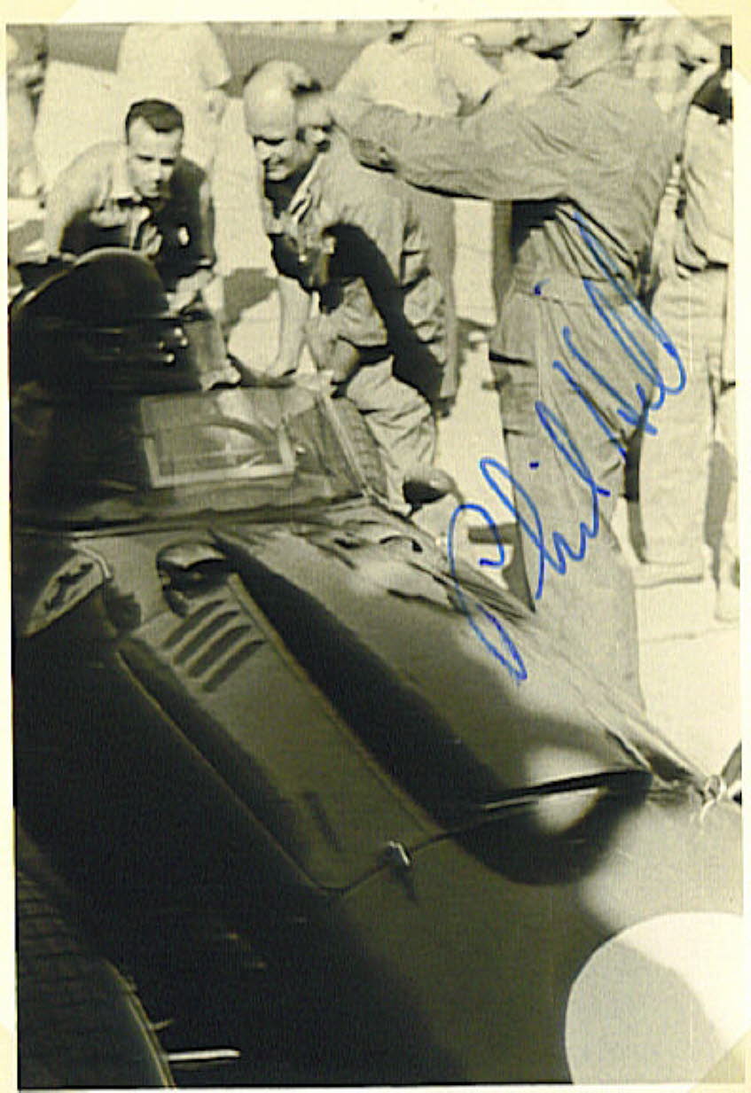 25-Phill Hill Ferrari Autogramm